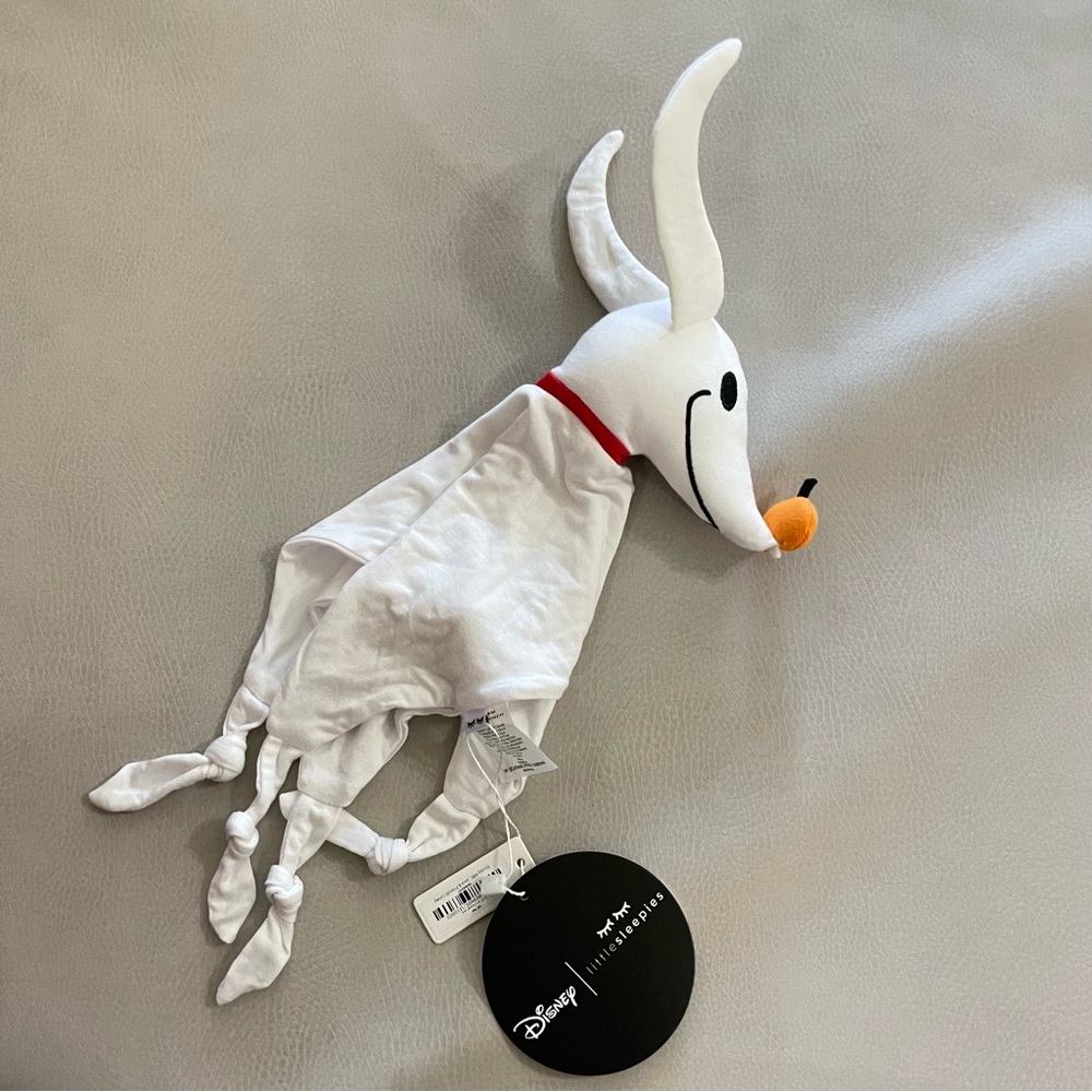 Little Sleepies Disney Nightmare Before Christmas Jack & Friends Lovey (Zero)